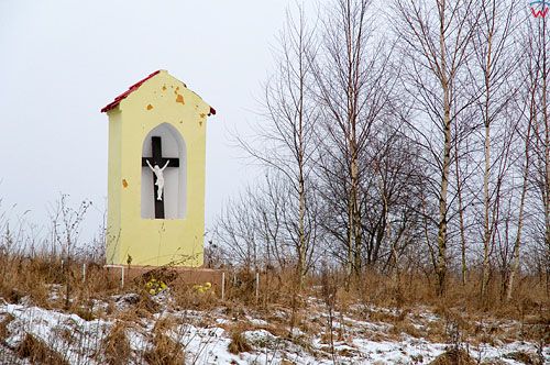 Warm-Maz, kapliczka w okolicy wsi Bialczyn.